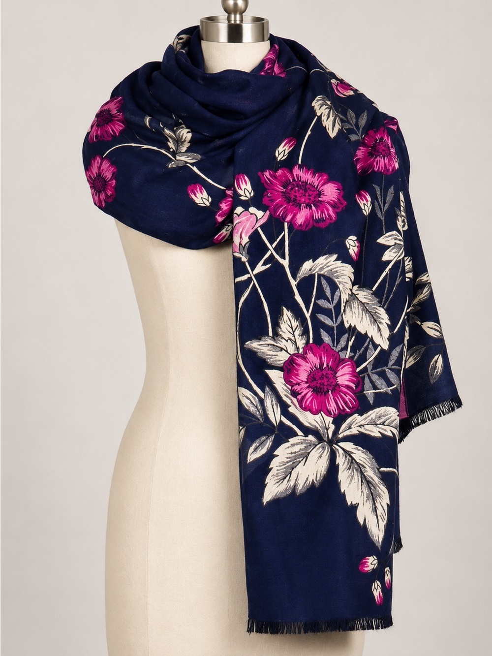 Floral Reversible Scarf by Saachi
